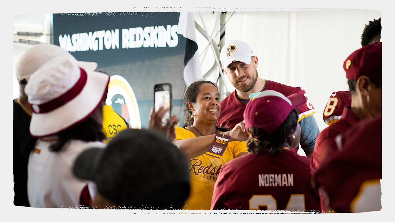 redskins gold jersey