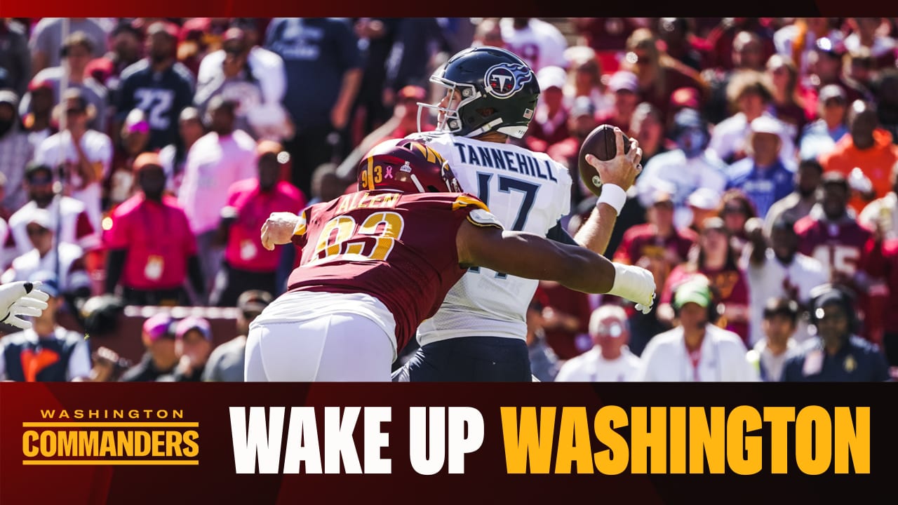 Wake Up Washington | A closer look at the Commanders' Week 5 matchup