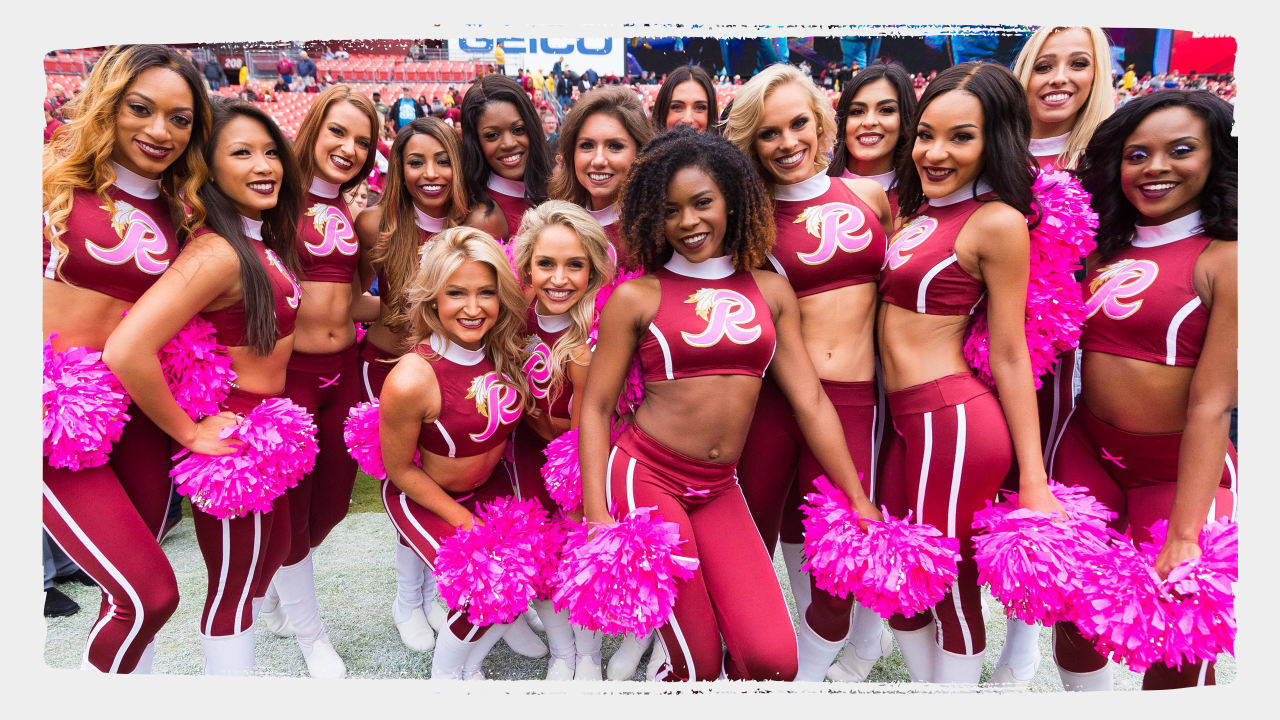 Washington Commanders cheerleaders perform during an NFL football game  against the Carolina Panthers, Saturday, Aug. 13, 2022 in Landover. (AP  Photo/Daniel Kucin Jr Stock Photo - Alamy