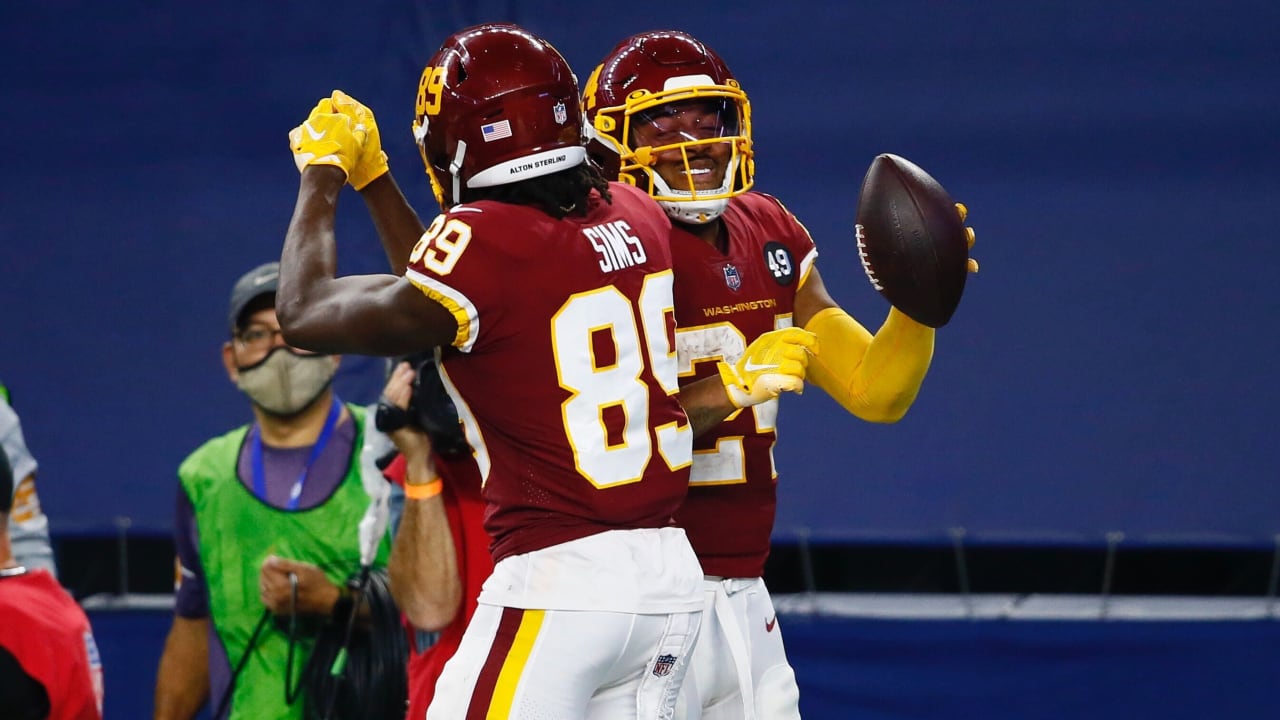 Thanksgiving Hat Trick! Washington Football Team running back Antonio Gibson  carves up Dallas Cowboys for his third touchdown