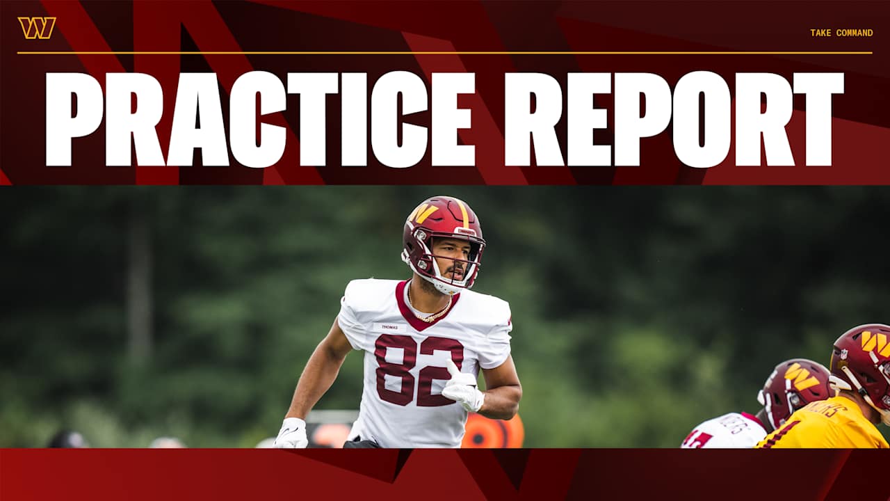 Commanders vs Bills Friday Injury Report: Logan Thomas rule out