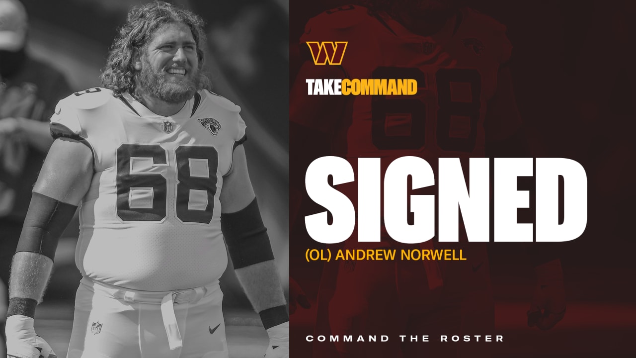 Commanders signed G Andrew Norwell