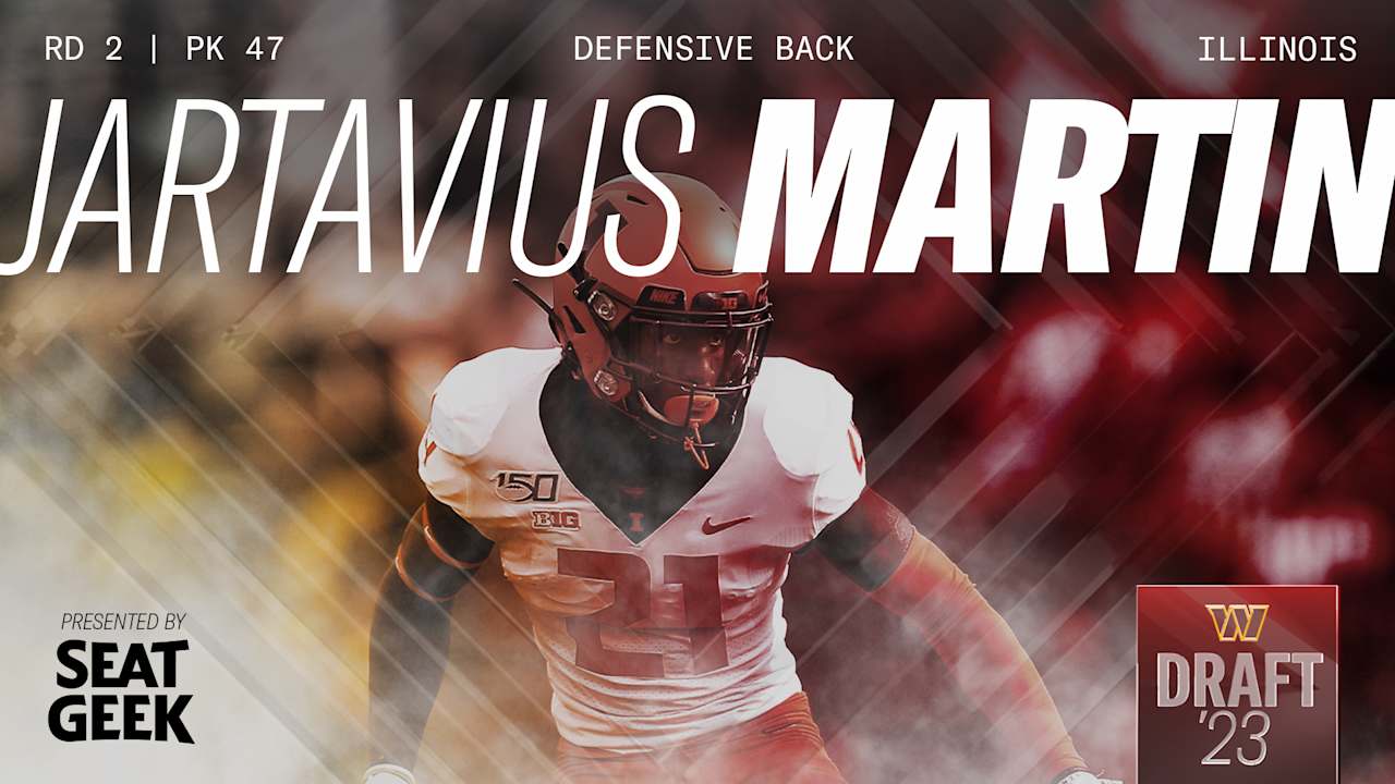 Commanders draft DB Jartavius Martin with No. 47 overall pick