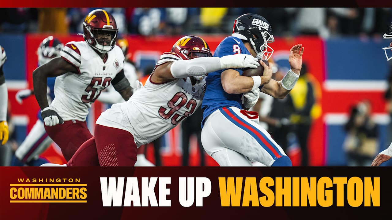 Wake Up Washington Bye week will help Commanders 'an awful lot'