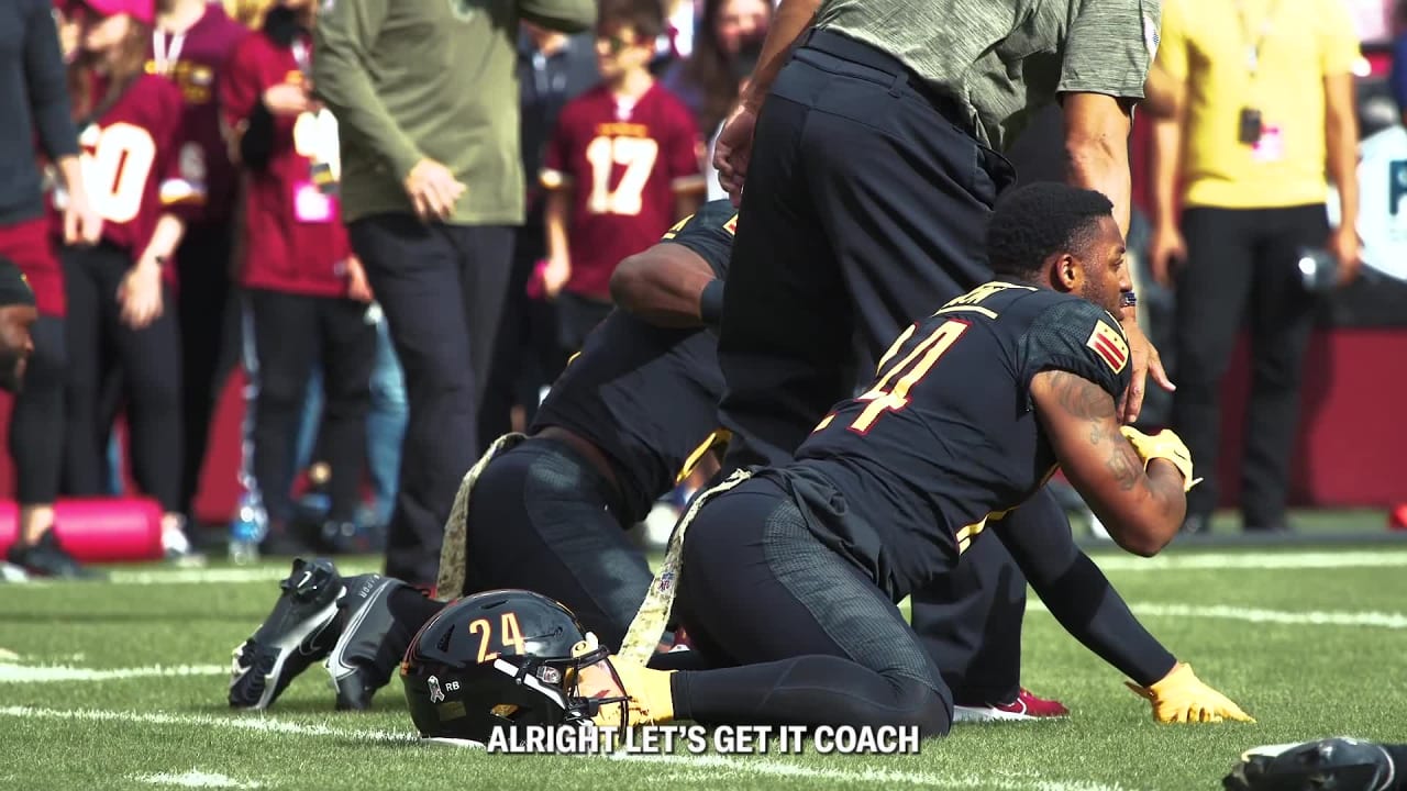 Mic'd Up  Antonio Gibson 