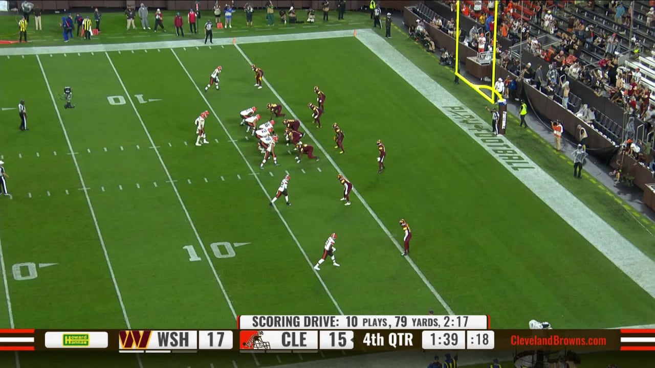 Cleveland Browns vs. Washington Commanders highlights