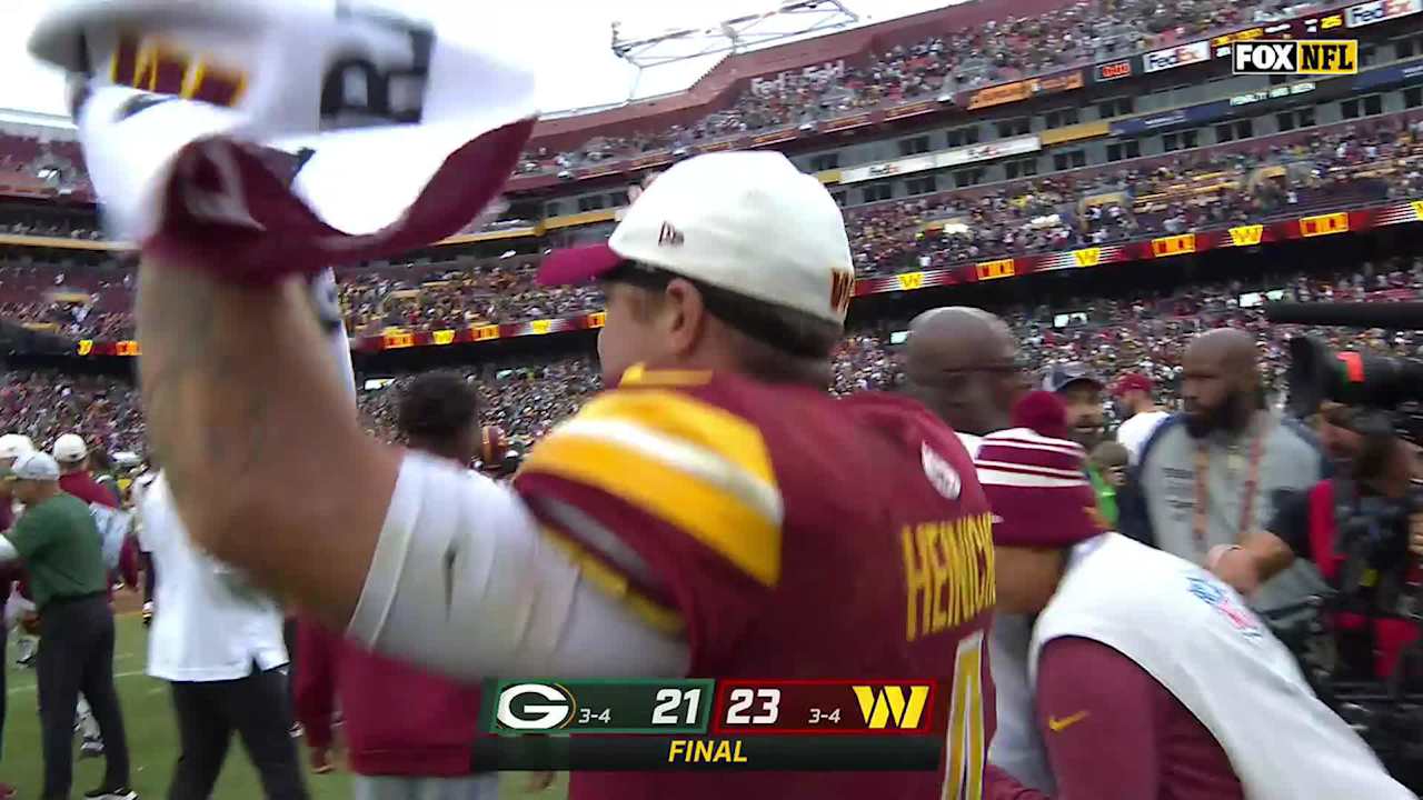 Packers vs. Commanders highlights Week 7