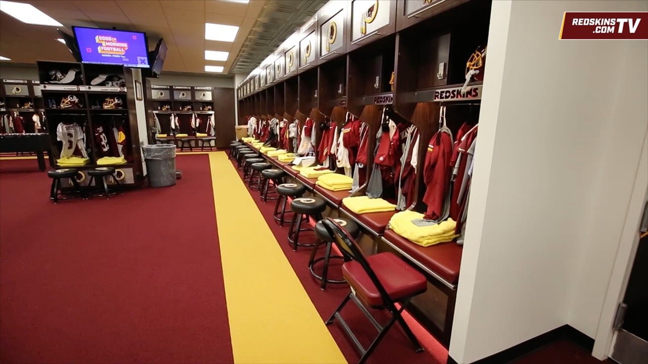 Redskins Unveil New Locker Room For Players