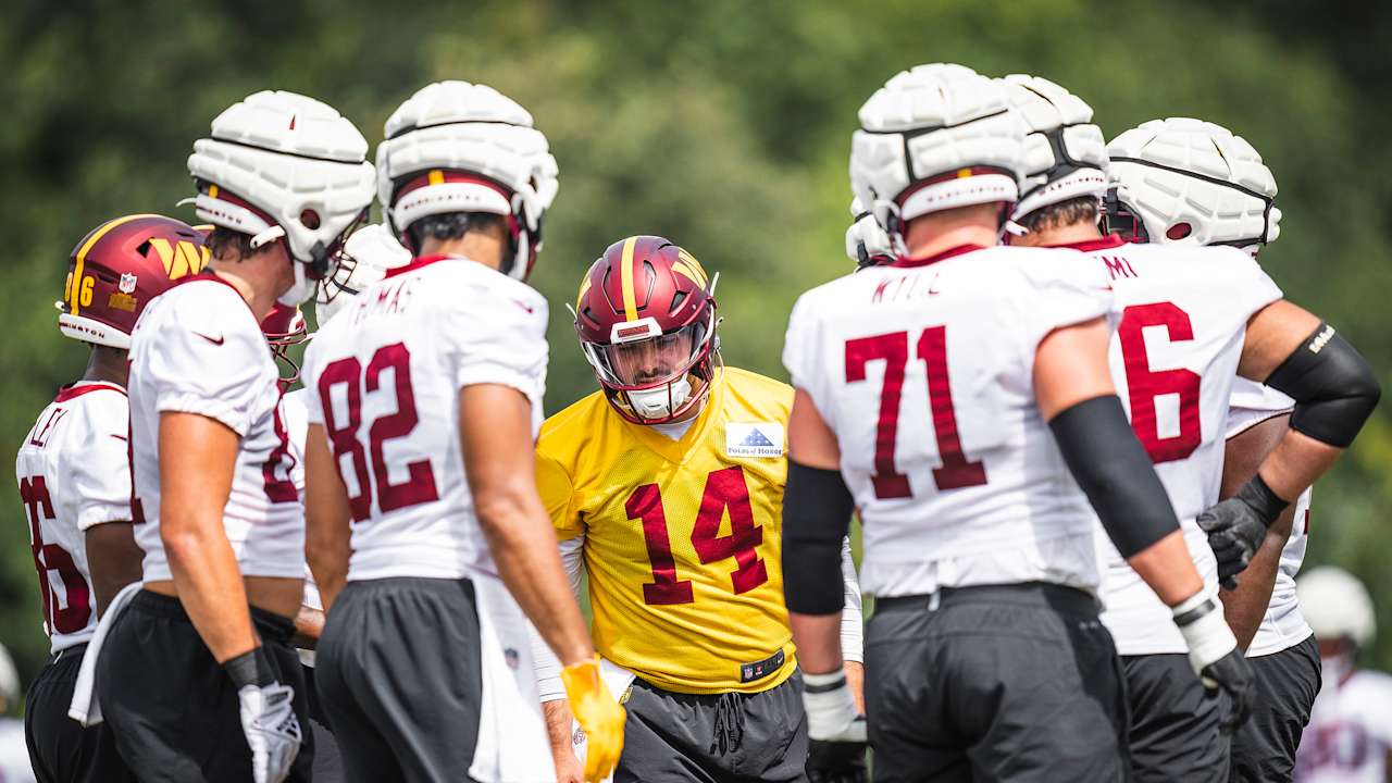 PHOTOS Commanders practice, 8/30