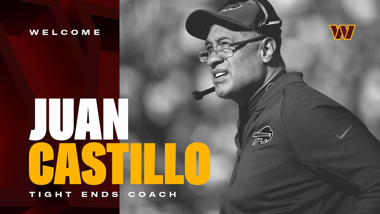 Commanders name Juan Castillo as tight ends coach - Vimarsana News