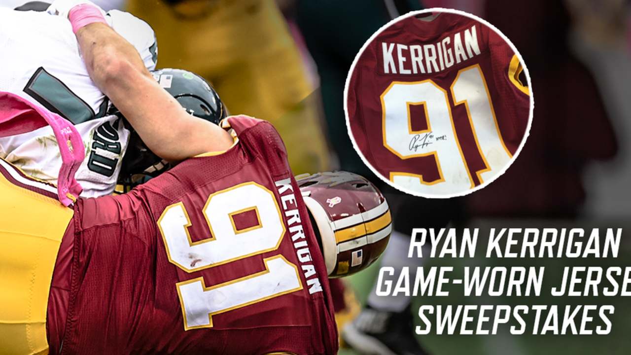 Sign Up To Win A Ryan Kerrigan Game-Worn Jersey