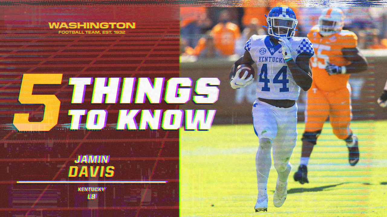 Jamin Davis: News, Stats, Bio & More - NBC Sports