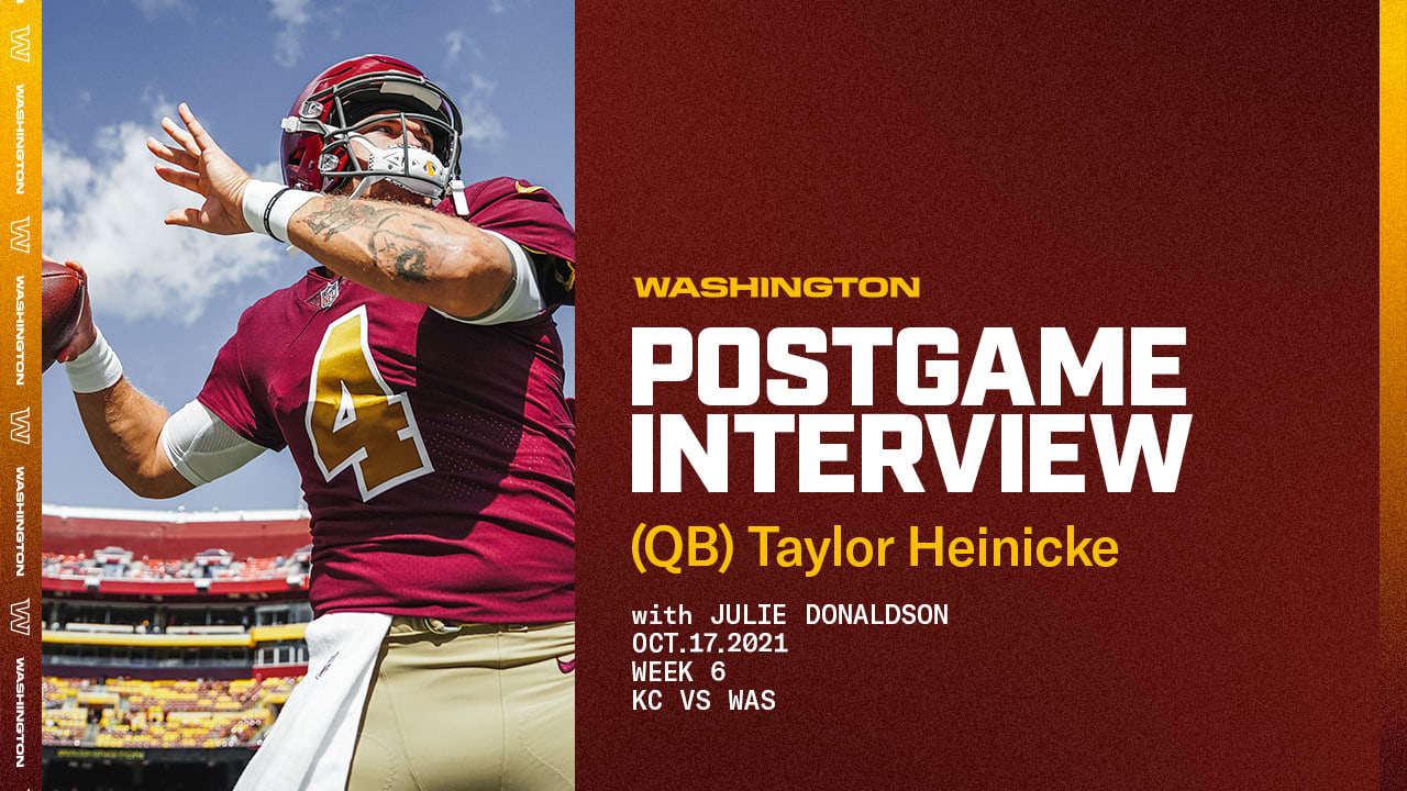 Washington Re-Signs QB Taylor Heinicke