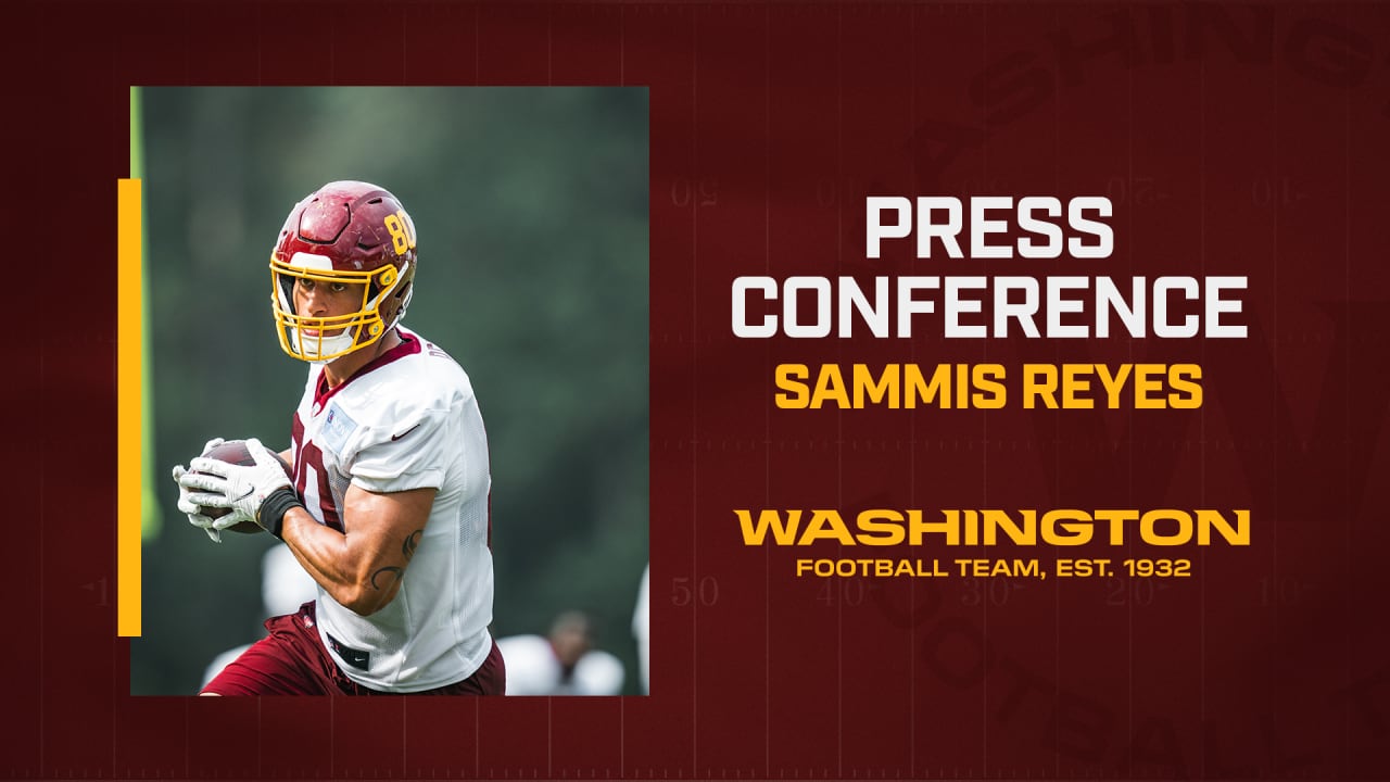 The NFL's first Chilean: TE Sammis Reyes makes Washington's active roster