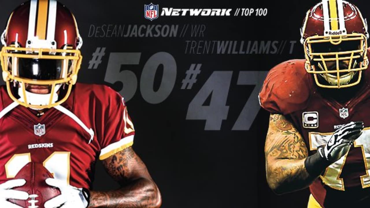 DeSean Jackson, Trent Williams Named To NFL Network's 'NFL Top 100'