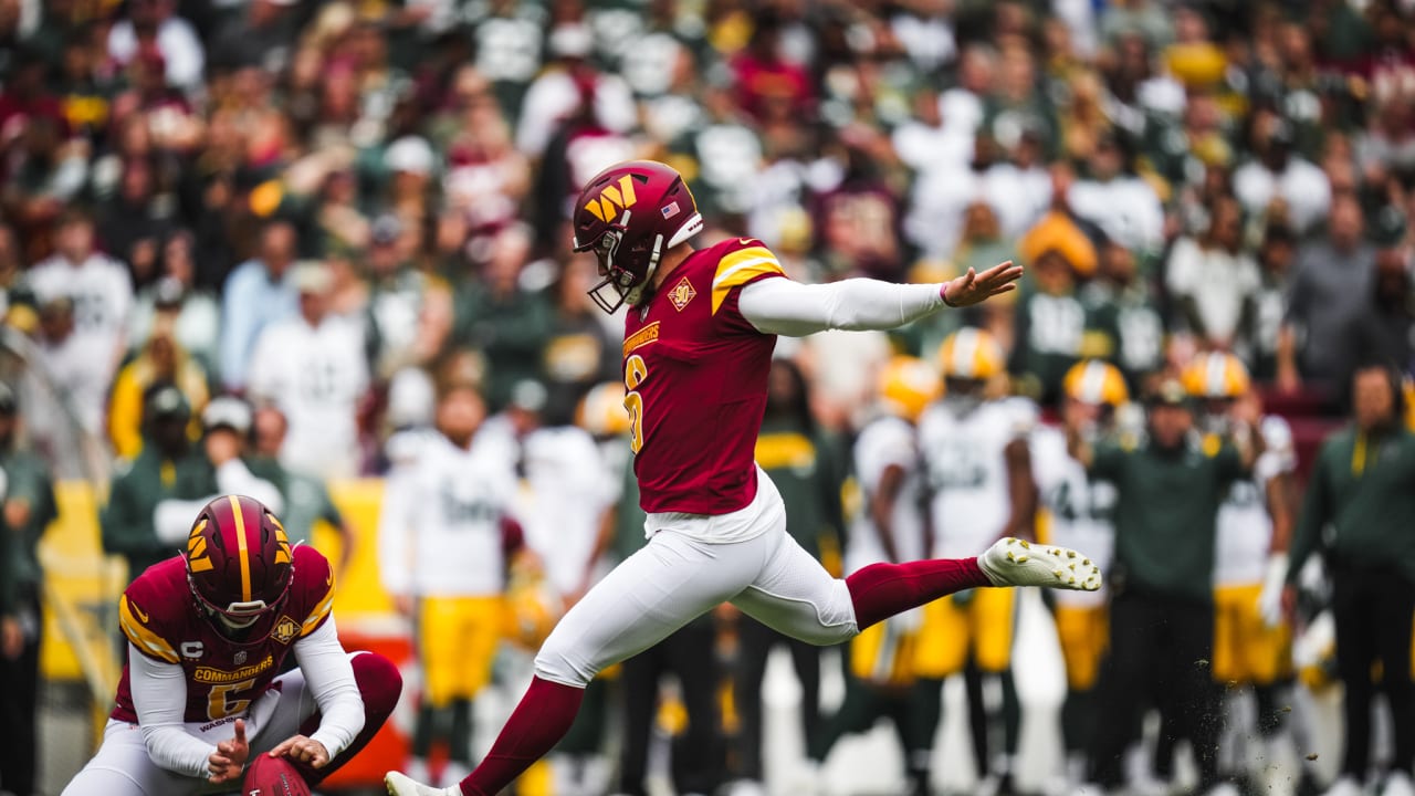 Washington Commanders' Joey Slye Knocks Late FG in Record-Snapping