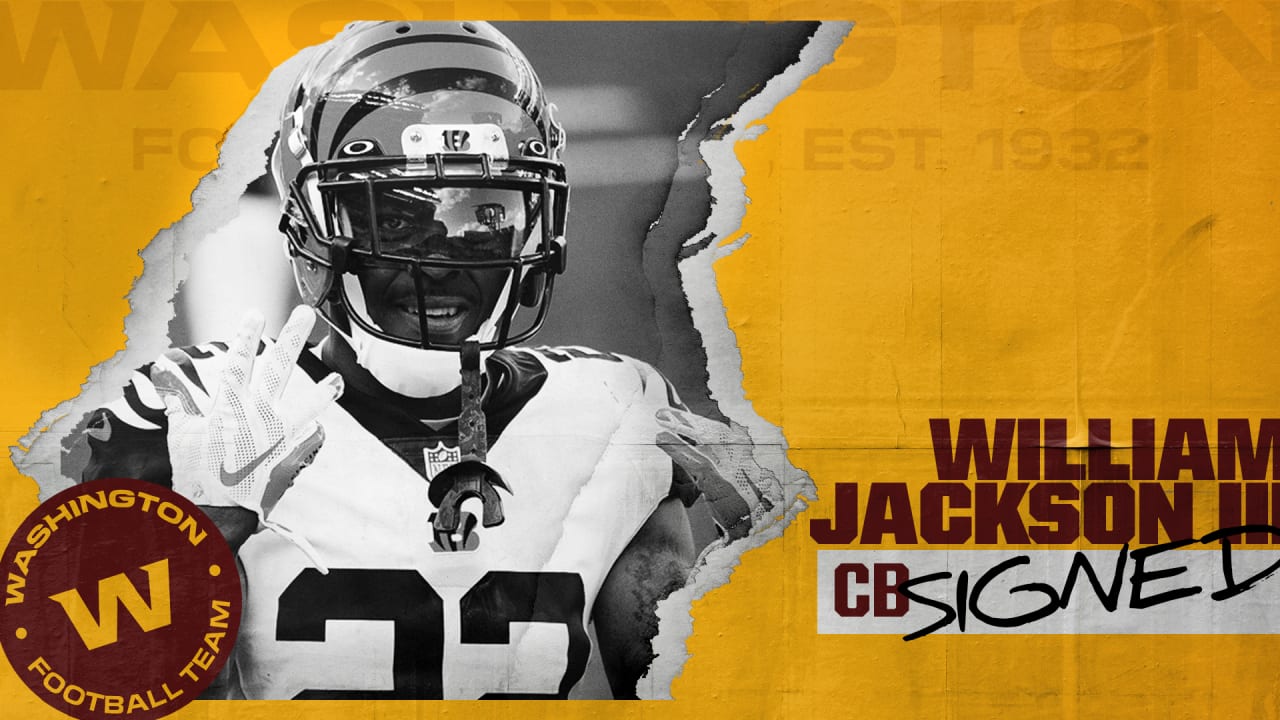 William Jackson contract: Washington Football Team signs CB