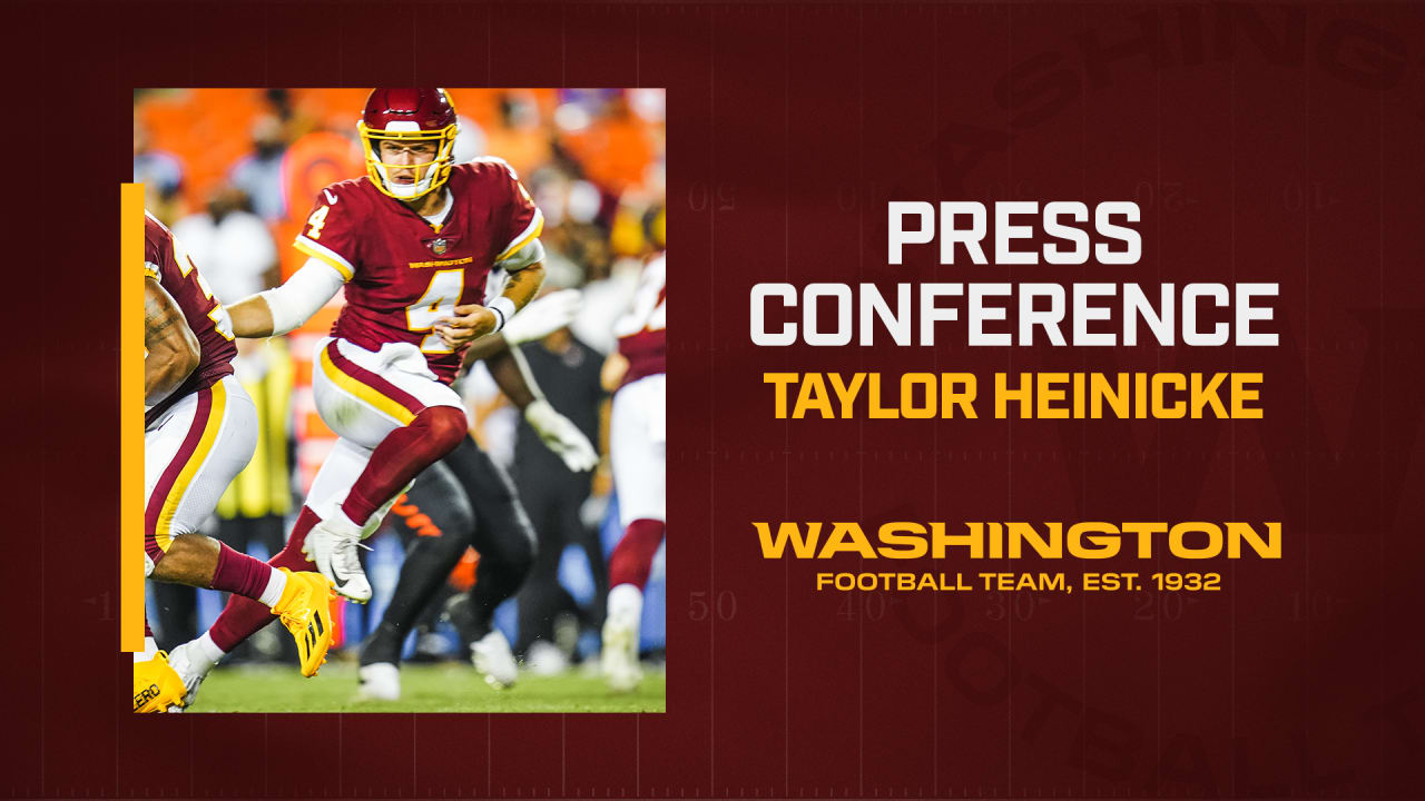 Press Conference: Taylor Heinicke