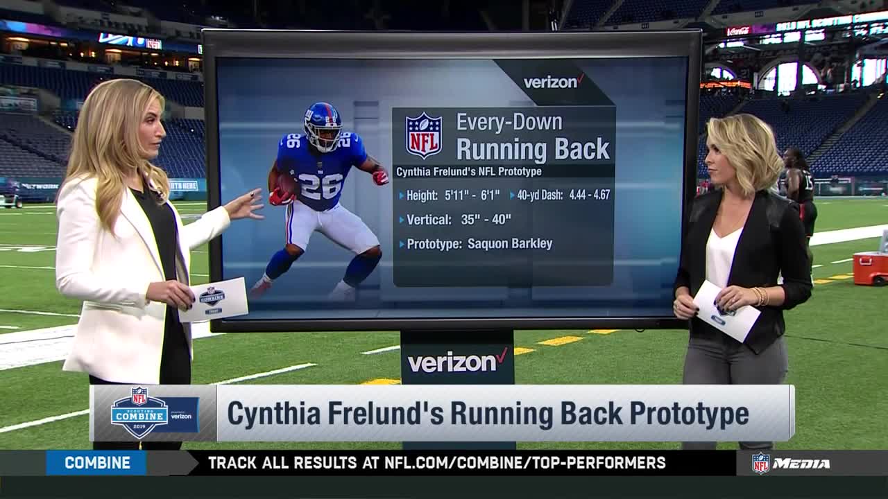 NFL Network's Cynthia Frelund Reveals Ideal Everydown Running Back