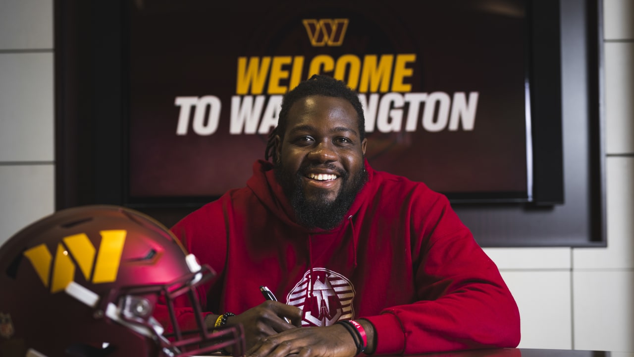 Washington Commanders offensive tackle Jaryd Jones-Smith (60