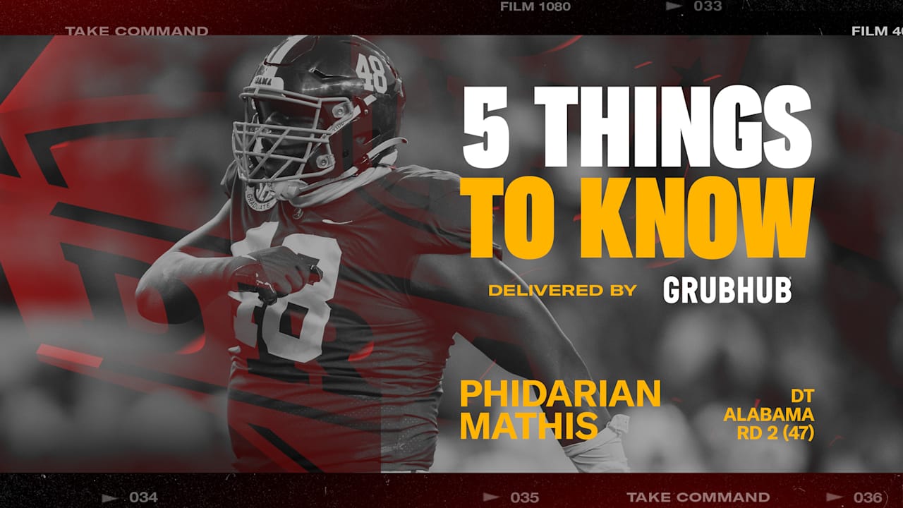 2022 NFL draft: Alabama DL Phidarian Mathis drafted by the Commanders