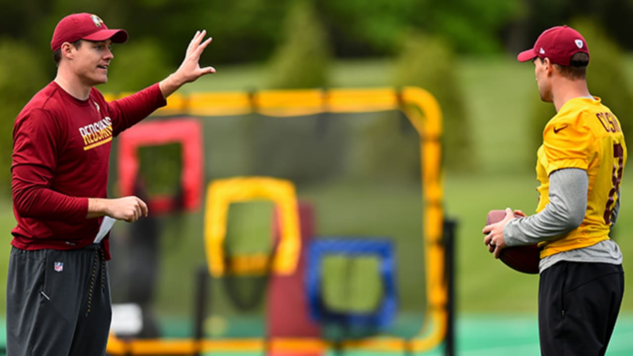Quarterbacks Coach Kevin O'Connell Will Look To Get More Out Of Kirk