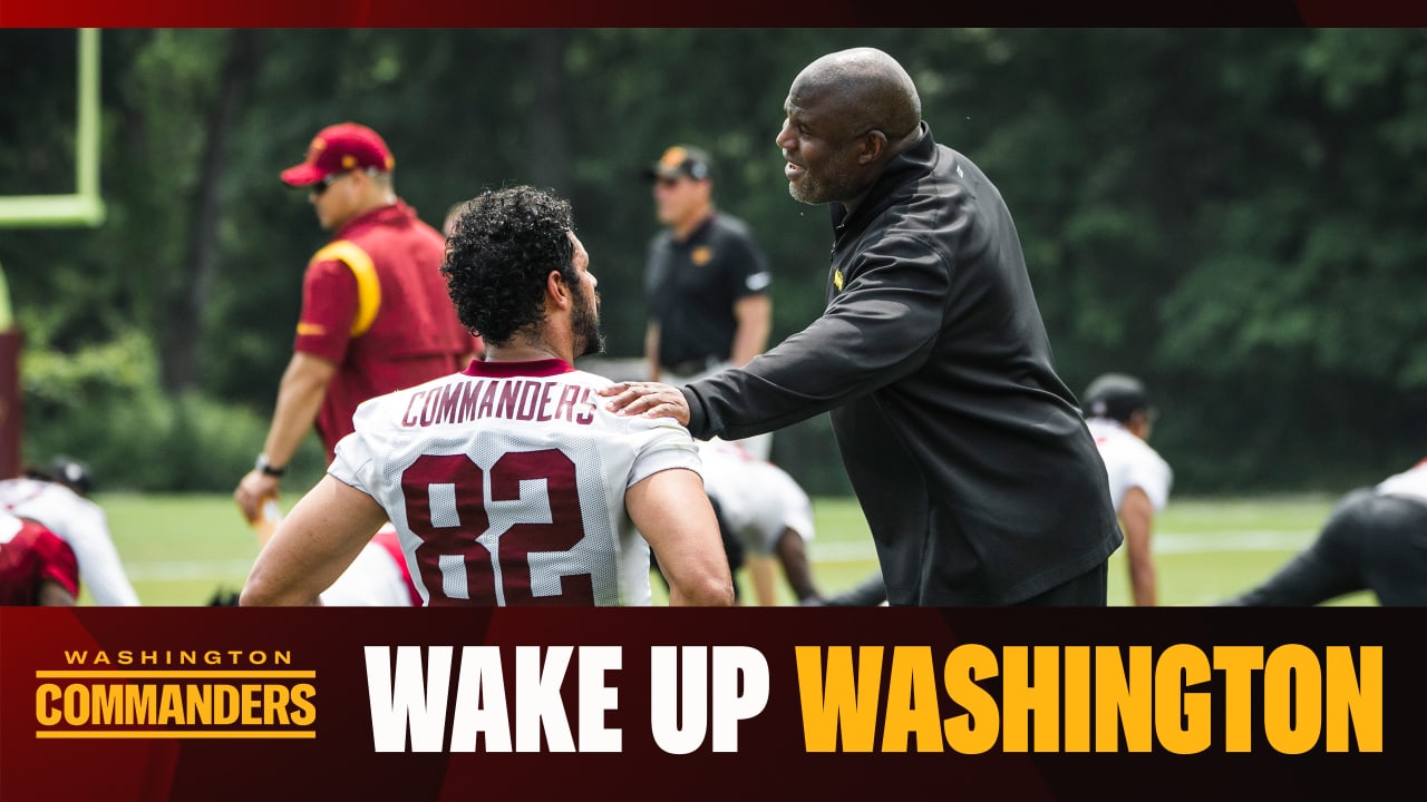 Wake Up Washington  Bieniemy brings the energy in Day 1 of OTAs