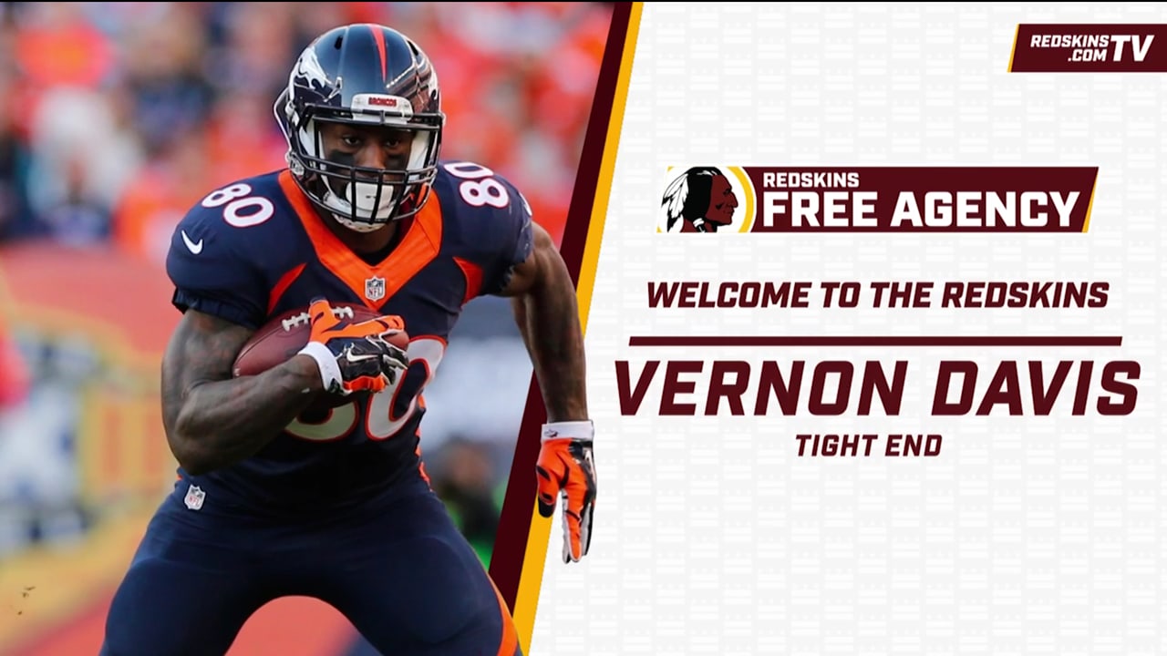 Redskins Re-Sign Tight End Vernon Davis