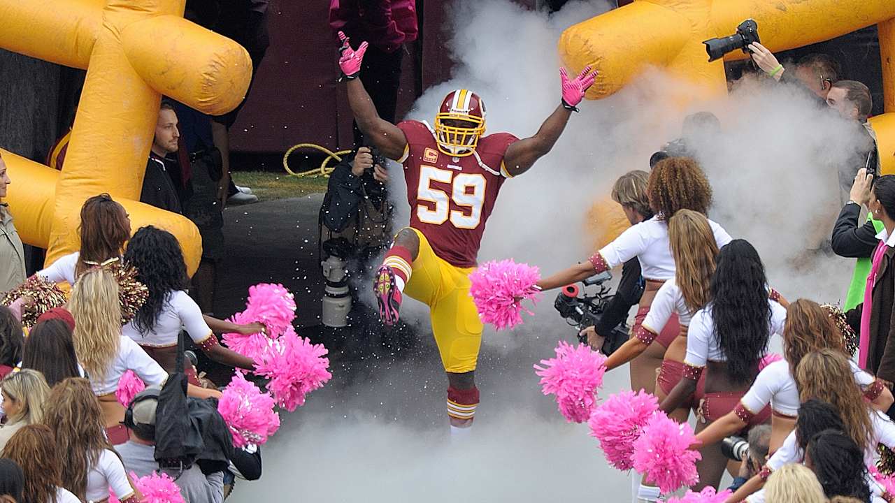 London Fletcher through the years