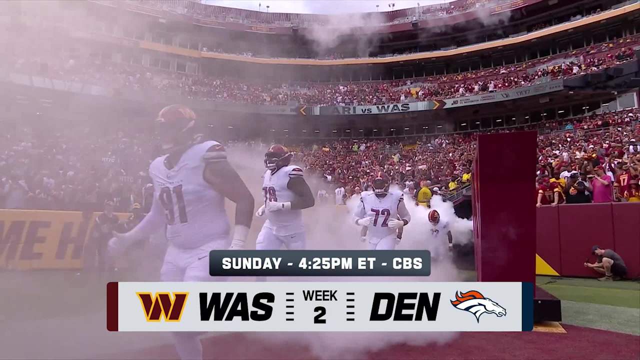 Commanders vs. Broncos preview Week 2