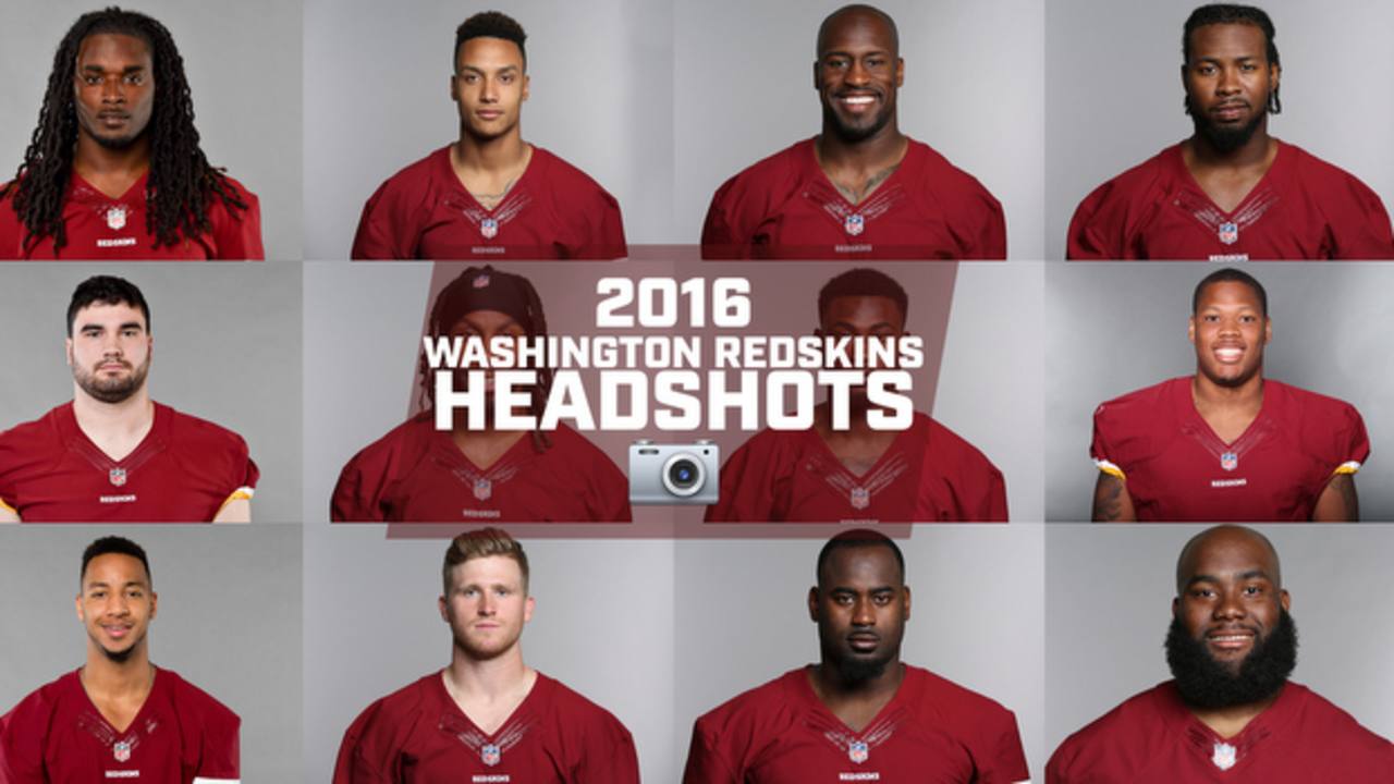 2015 Washington Redskins Roster In Headshots