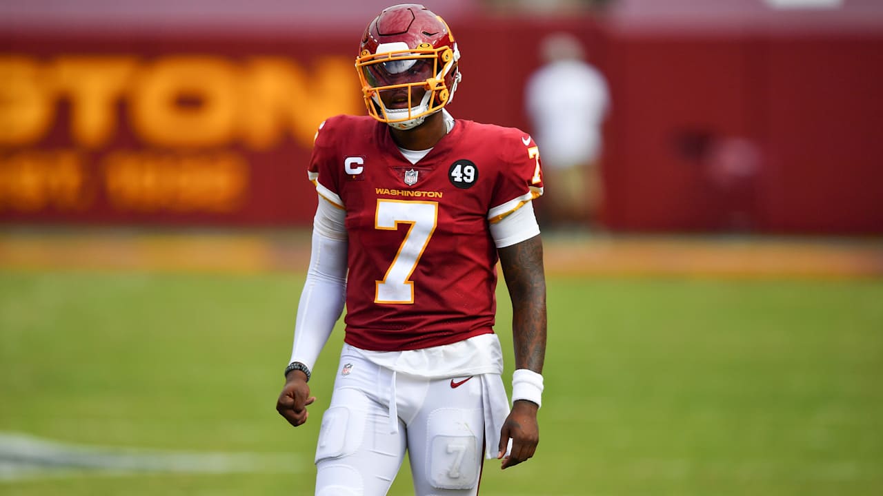 Dwayne Haskins Delivered A Spirited Halftime Speech In Ron Rivera S Absence Then Washington Scored 20 Unanswered Points