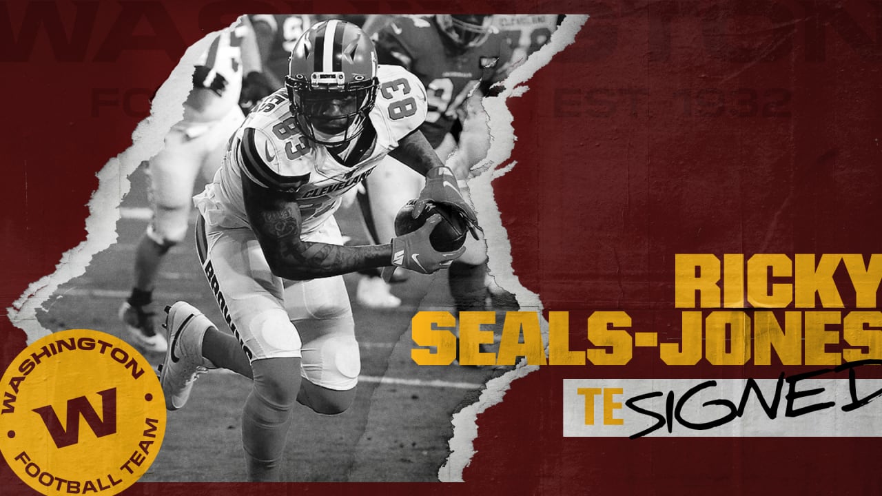 Washington Signs TE Ricky SealsJones
