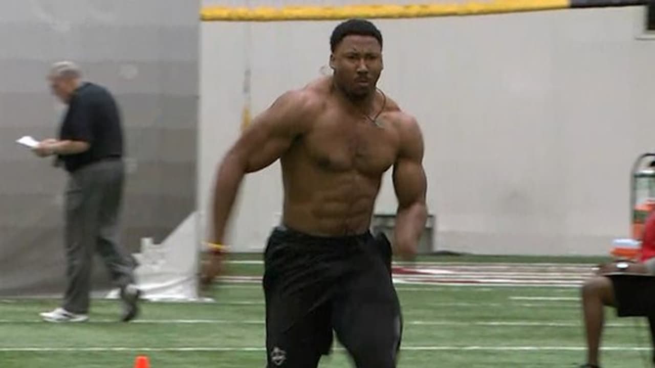 NFL draft: Myles Garrett bests combine 40 time at pro day