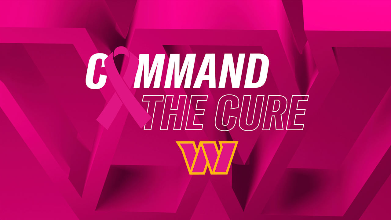 Washington Commanders Announce THINK PINK Breast Cancer Awareness Game 