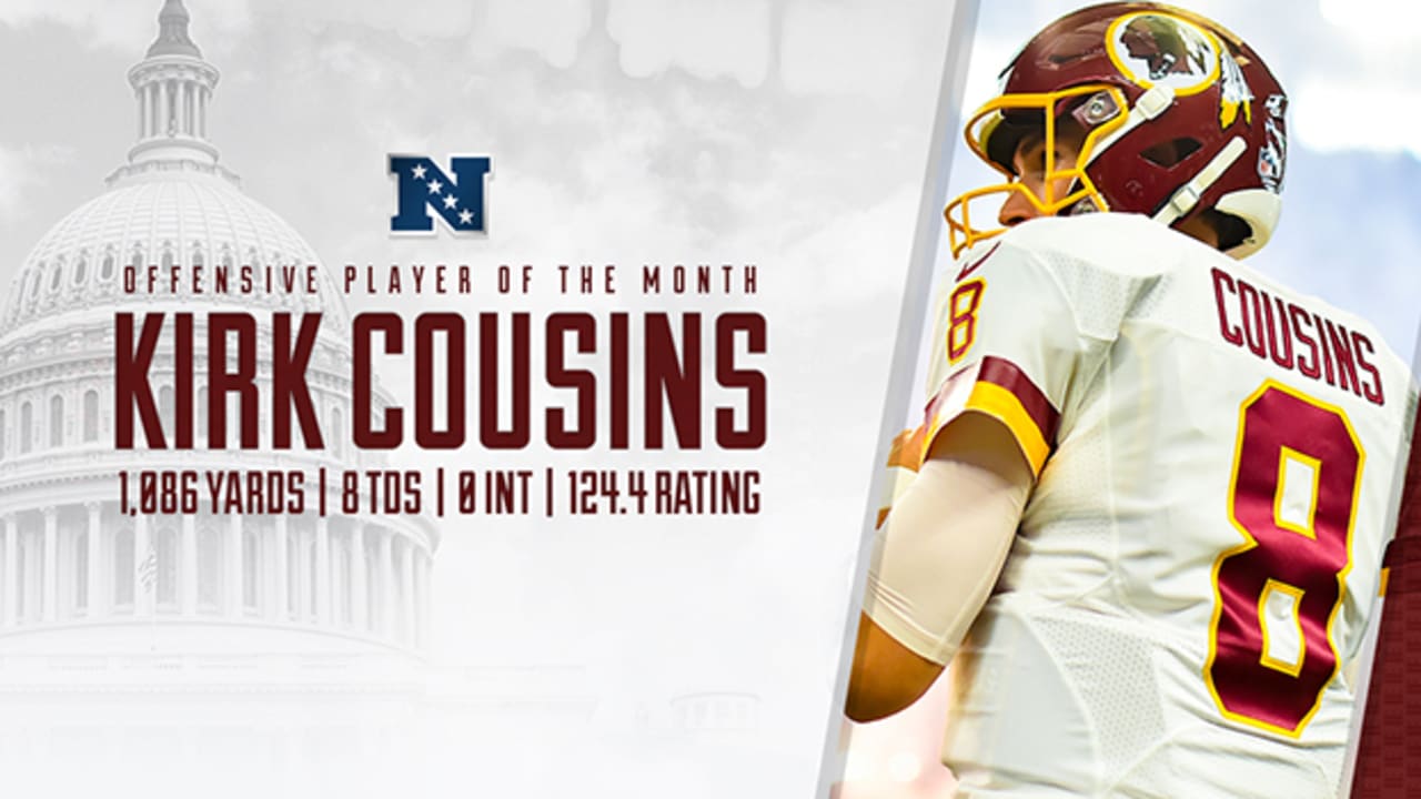 Kirk Cousins Named NFC Offensive Player of the Week