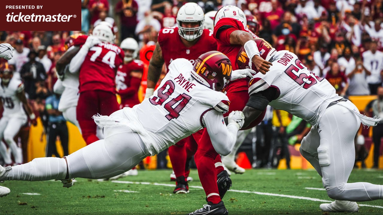 Washington's defense takes over to help the Commanders rally past the  Cardinals 20-16 - ABC News