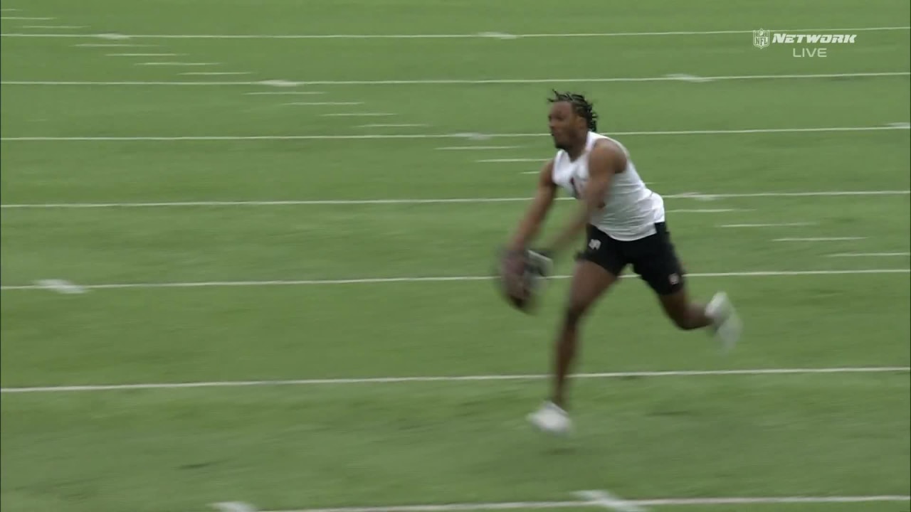 Najee Harris Pro Day results 2021: Alabama RB works out for numerous teams  at Pro Day - DraftKings Network