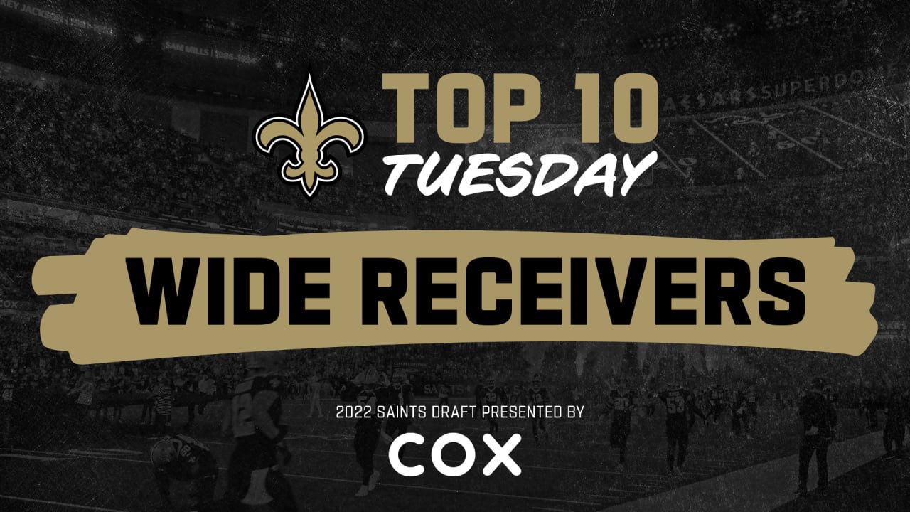 Latest 2022 NFL Draft big board: Receivers | Top 10 Tuesday
