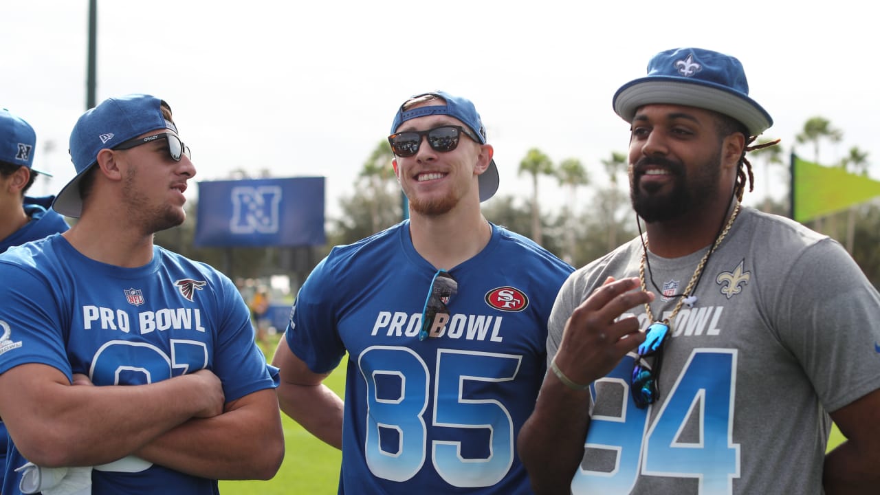 Saints at 2019 NFL Pro Bowl Practice Day 1 - January 23, 2019