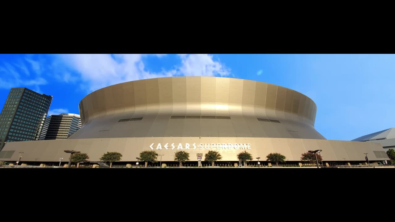 Section 113 at Caesars Superdome 