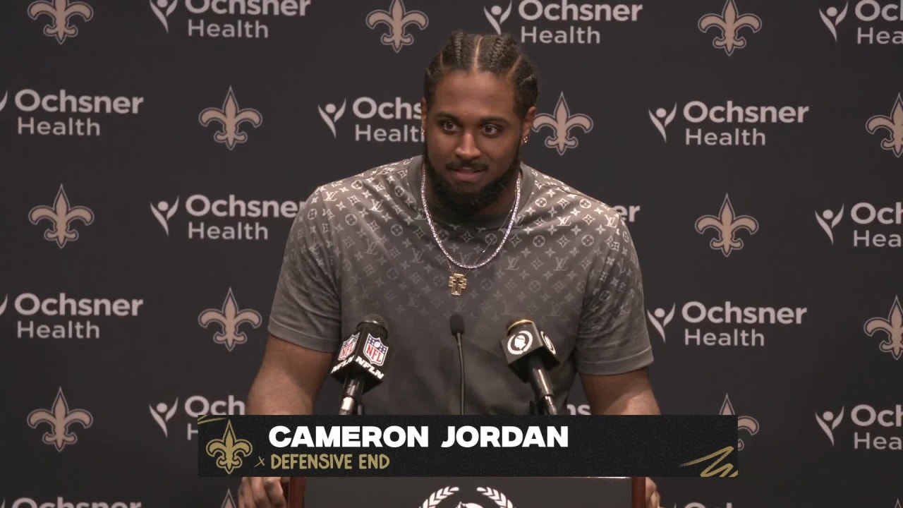 Week 9: Cam Jordan talks Saints defense vs. Chicago Bears