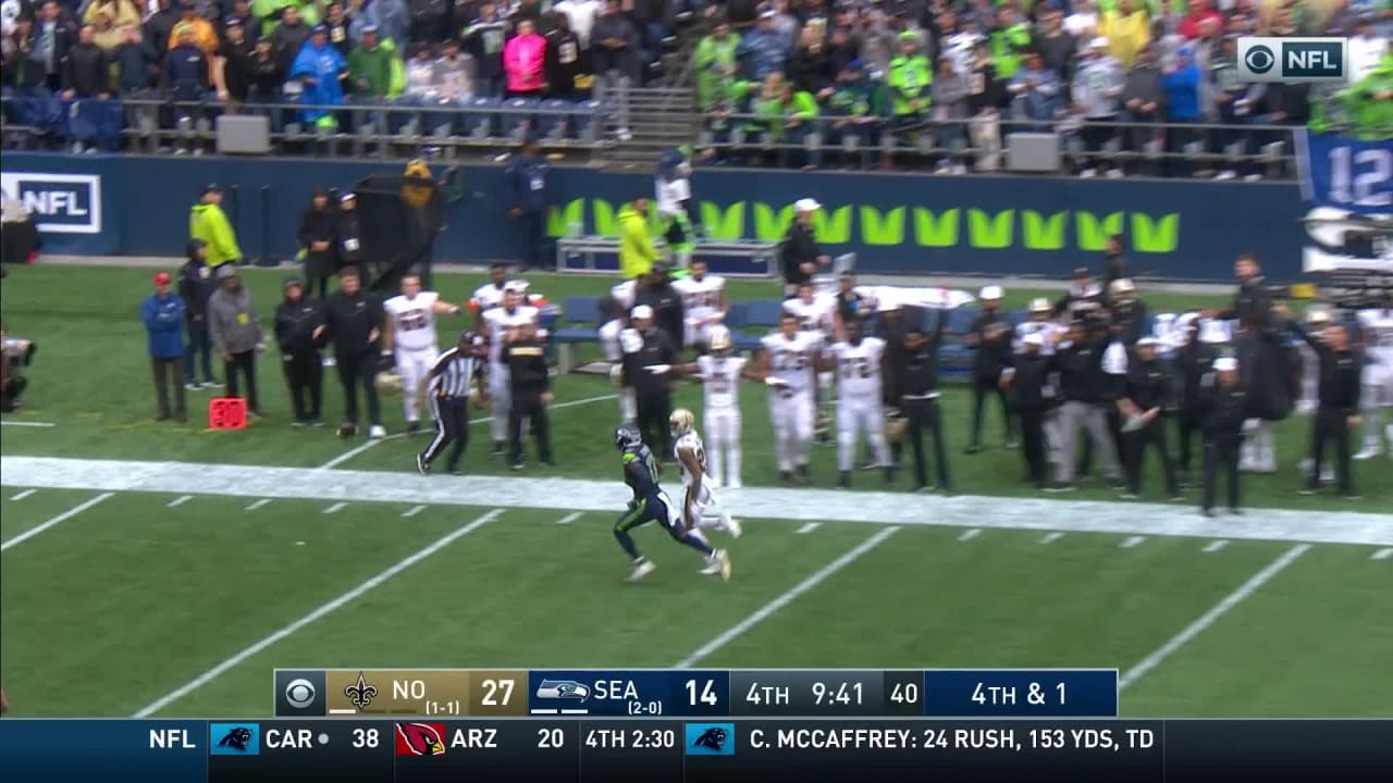 Saints stop the Seahawks on another 4th down | Saints-Seahawks ...