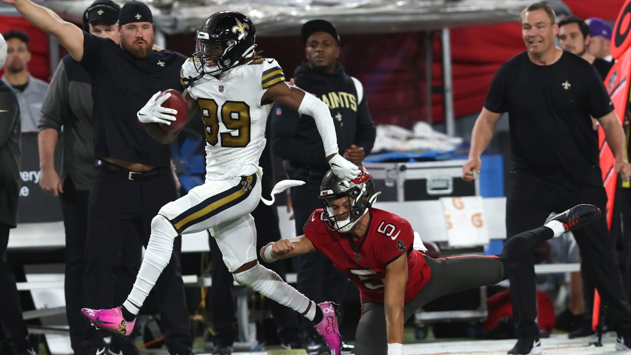 Can't-Miss Play: New Orleans Saints wide receiver Rashid Shaheed's first  NFL touch goes for 44-yard TD