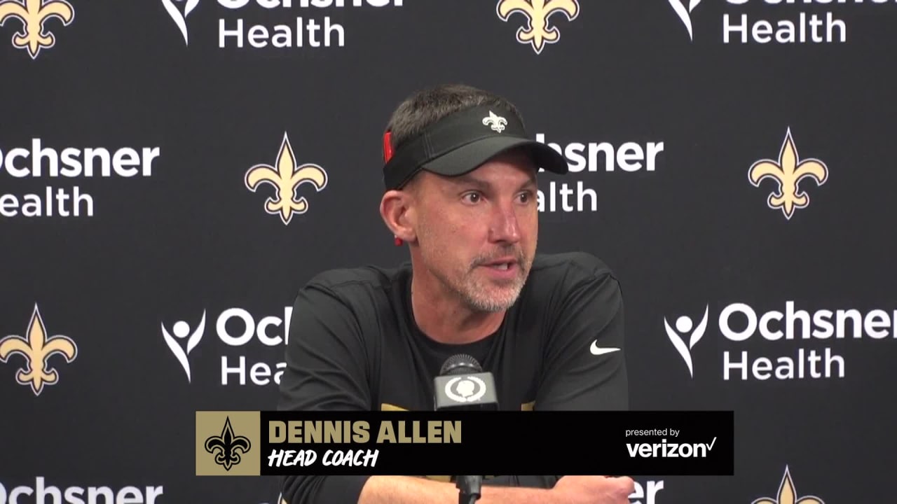 Saints Head Coach Dennis Allen on C.J. Gardner Johnson trade, Roster