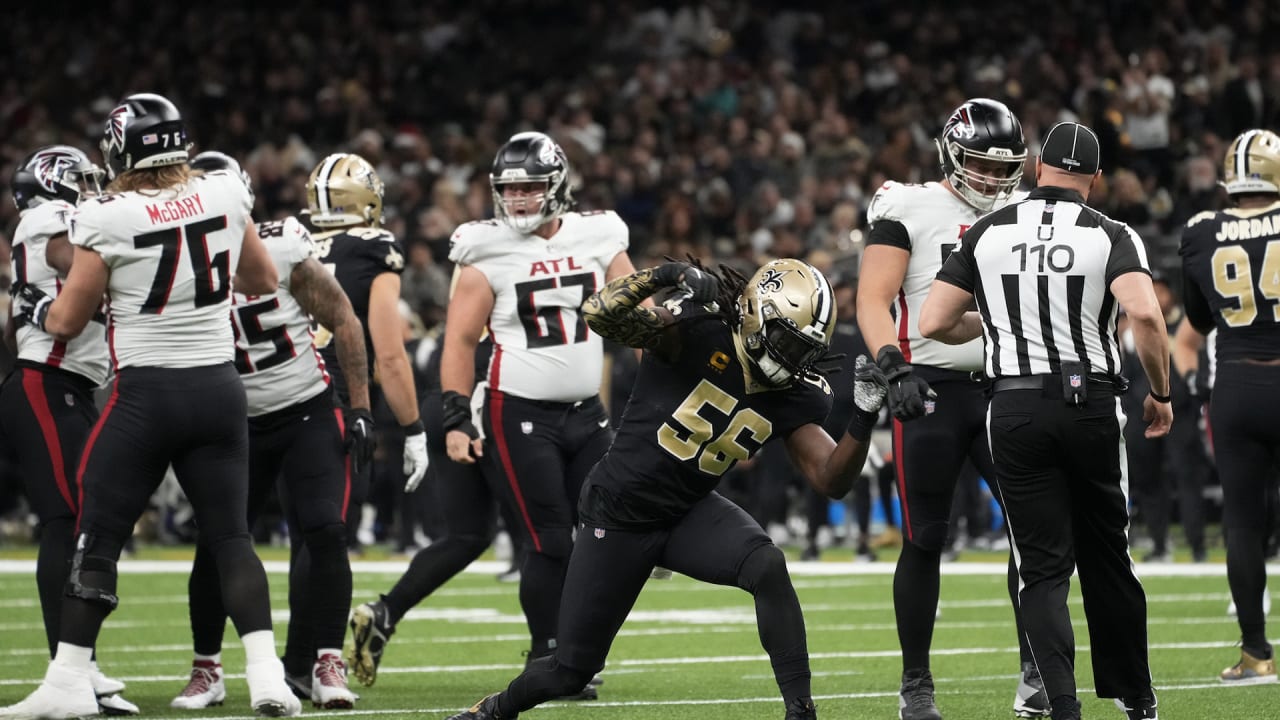 New Orleans Saints vs Atlanta Falcons in Week 18 2023