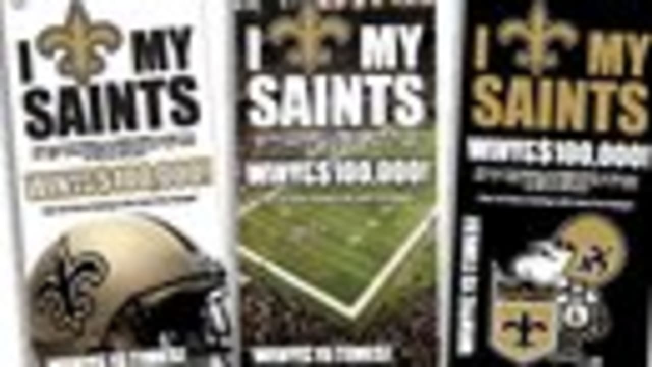 Louisiana Lottery Launch its Fourth Saints-Branded Scratch-off Game: I  Love My Saints