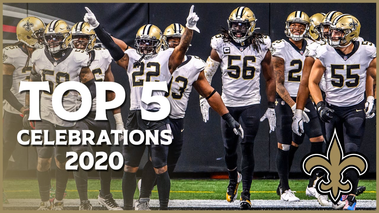 New Orleans Saints top five touchdown celebrations | 2020 Saints highlights