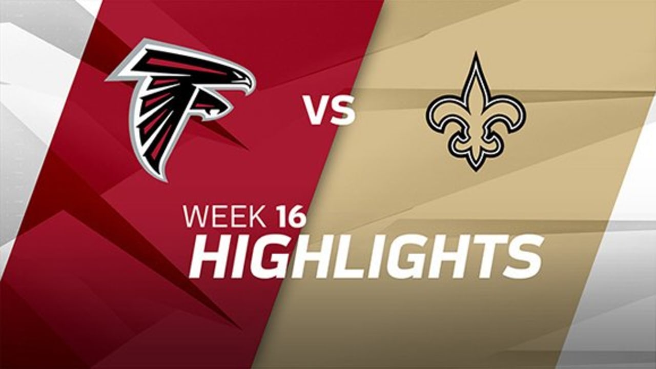 Atlanta Falcons vs. New Orleans Saints highlights