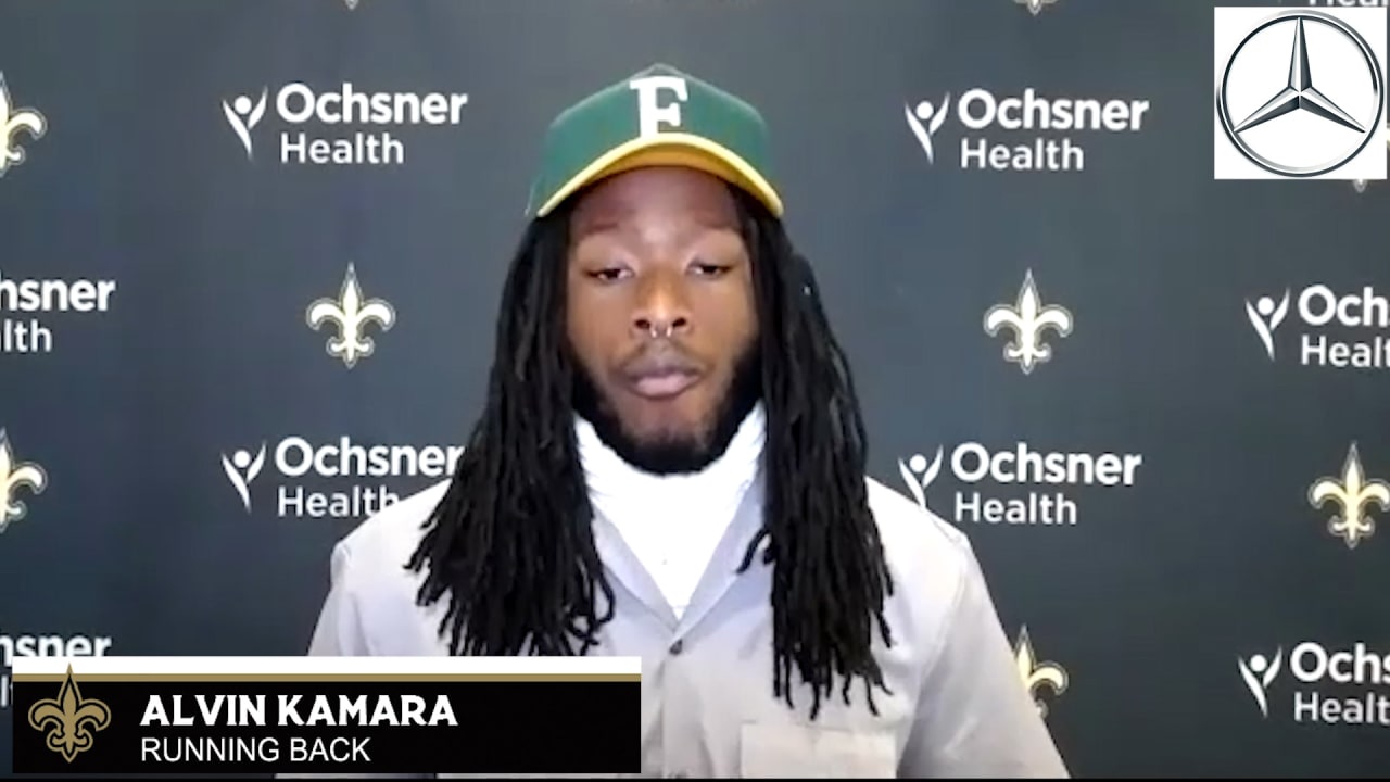 Alvin Kamara on Divisional Win, Saints-Bucs Postgame